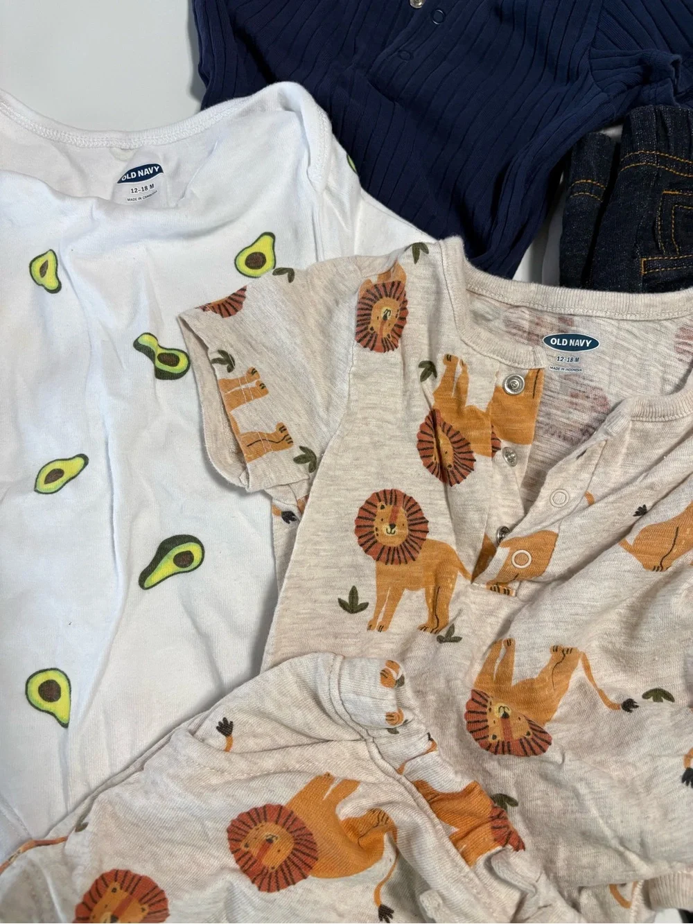 Old navy baby summer outfits basics 12-18m Carter’s lot